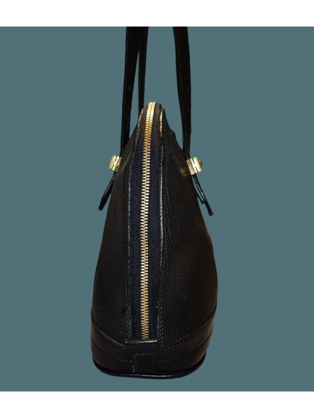 Dooney & Bourke Vtg. All Weather Leather Dome Metro Satchel Shoulder Bag - USA - Picture 5 of 16